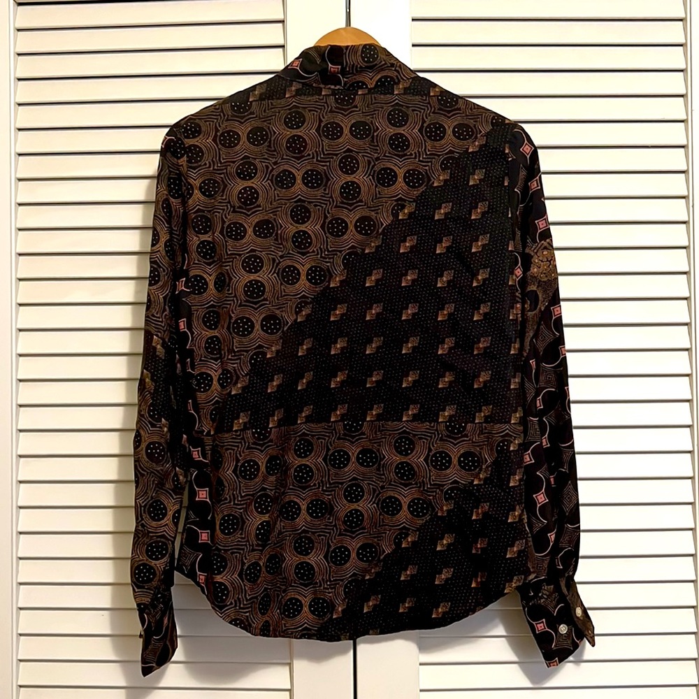 Vintage Jonathan Martin Pussie-Bow blouse - Picture 2 of 8
